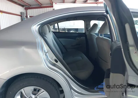 2013 Honda Civic Lx из США, поврежденный, VIN 19XFB2F59DE264365